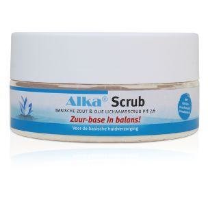 Alka scrub|Basische zout & olie lichaamsscrub 250gr