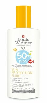Louis Widmer Kids Sun Protection Fluid SPF50+ Ongeparfumeerd 100ml