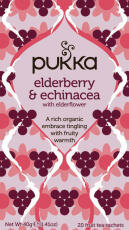 Pukka Thee Elderberry Echinacea 20 zakjes