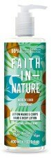 Faith In Nature Hand & Body Lotion Kokos 400ml