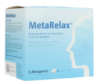 Metagenics Metarelax Sachets 20 stuks