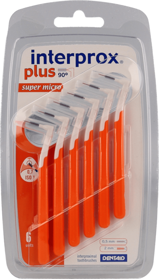 Tot stand brengen typist douche Interprox Plus Rager Super Micro Oranje 2mm 6 st - Drogisterijland